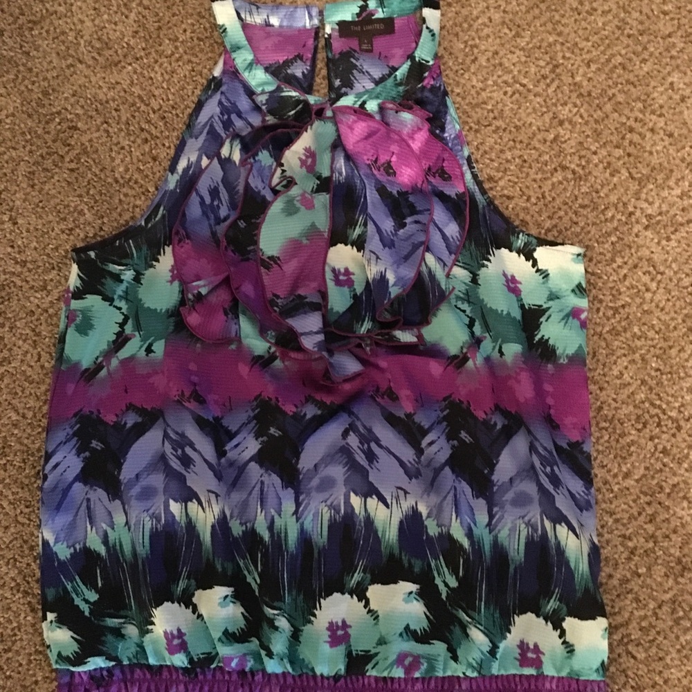 Colorful loose top
